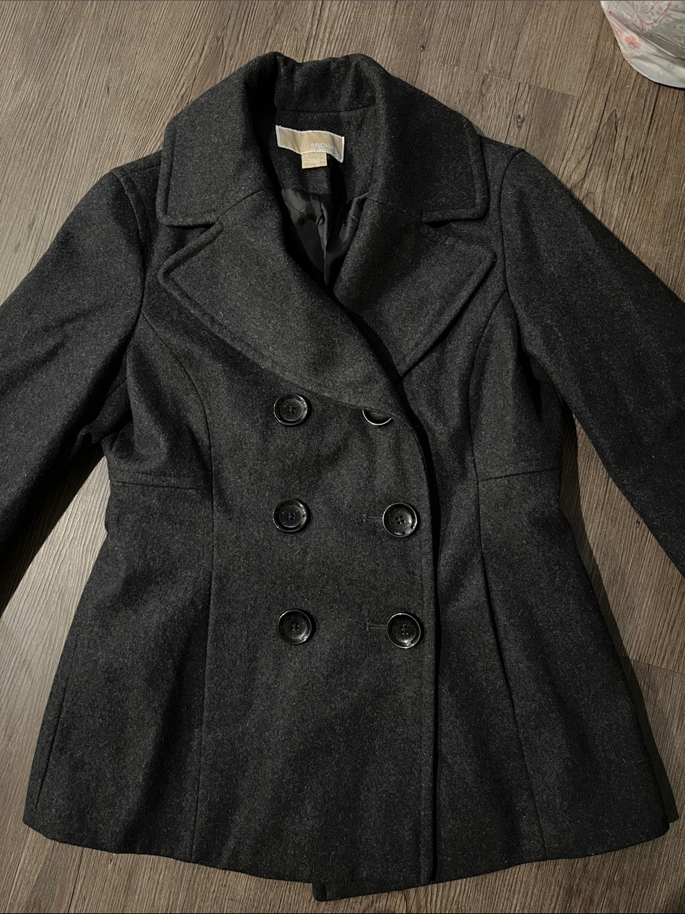 MICHAEL KORS Double-Breasted Pea Coat